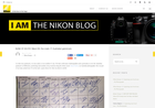 Screenshot of Nikon blog on Alonso's F1 crash in Australia 2016