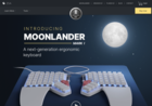Screenshot of ZSA Moonlander: Next-gen Ergonomics | zsa.io | Store